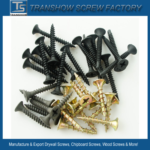 3.5*25mm C1022 Hardend Steel Black Phosphated Drywall Screws