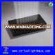 rectangular wooden led lighting base for crystal gifts