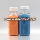 Logo printing bpa free 8oz french square plastic 250ml 250 300 ml juice bottle with cap